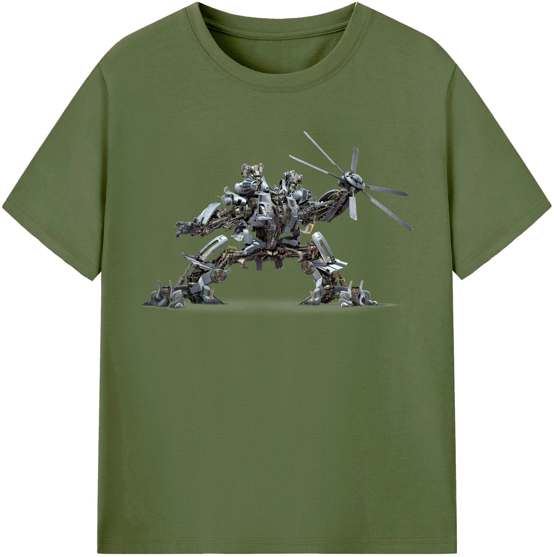 （画像用） Transformers トランスフォーマー 綿100％半袖Tシャツ（フロントプリント）